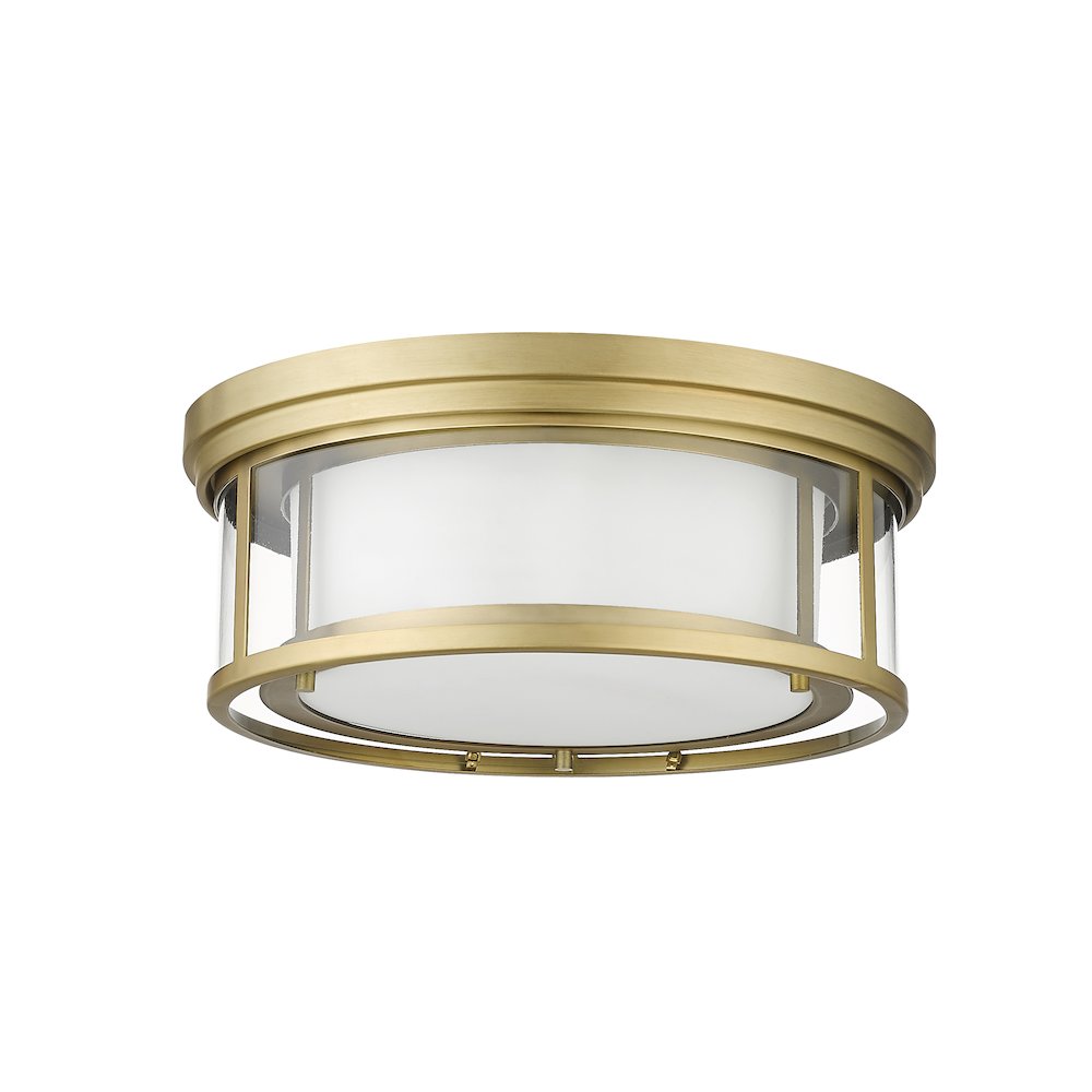 Z-Lite 3 Light Flush Mount. Picture 5