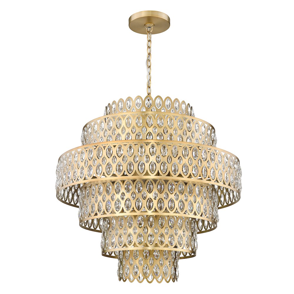 Z-Lite 17 Light Chandelier. Picture 5