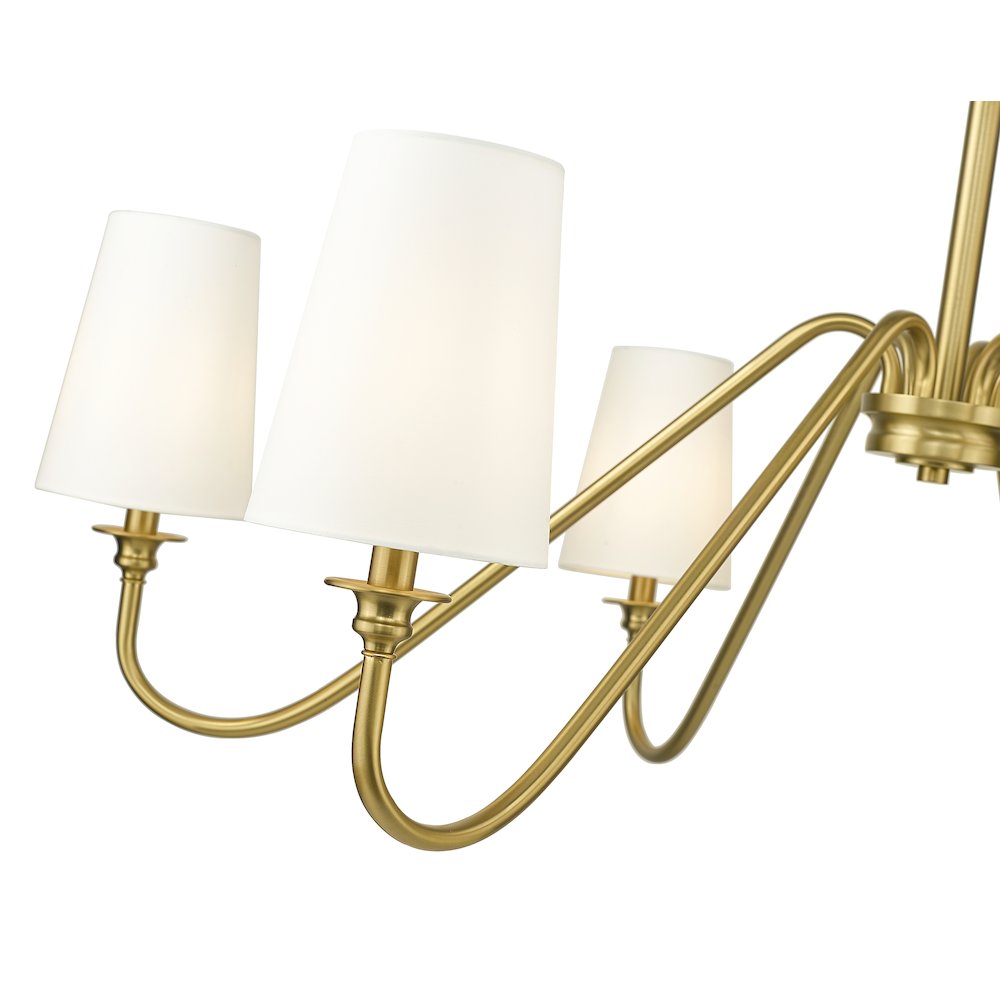 Z-Lite 6 Light Chandelier. Picture 4