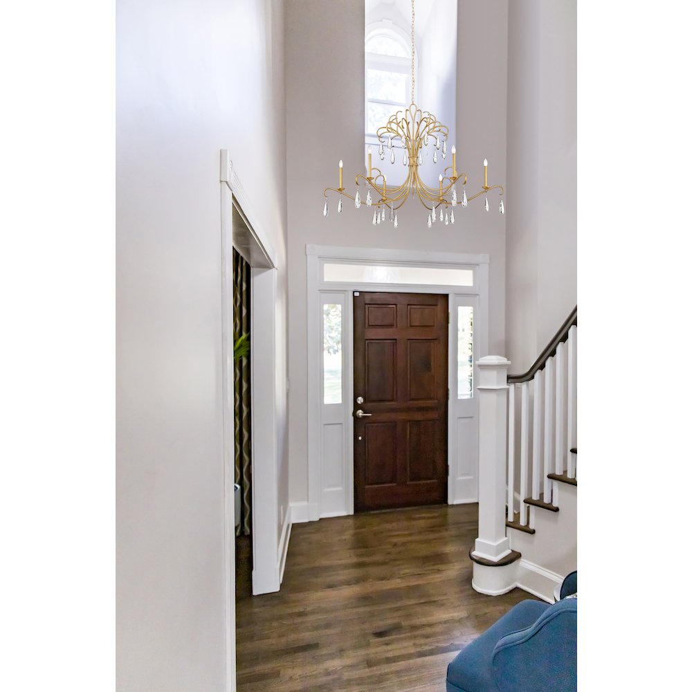 Z-Lite 6 Light Chandelier. Picture 7