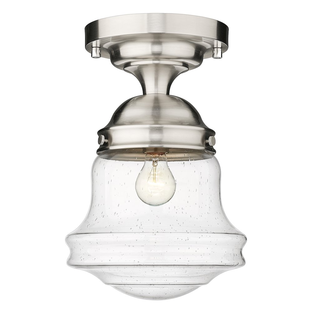Z-Lite 1 Light Flush Mount. Picture 1