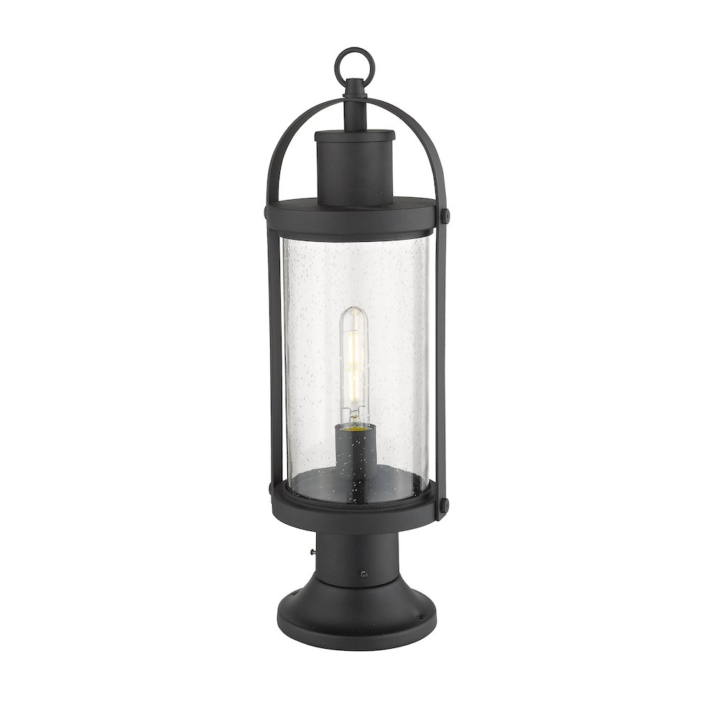 Z-Lite 1 Light Outdoor Pier Mounted Fixture. Picture 2