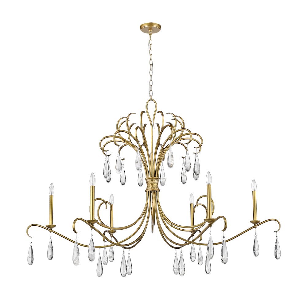 Z-Lite 6 Light Chandelier. Picture 5