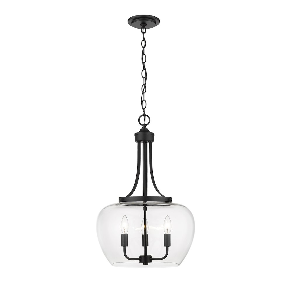 Z-Lite 3 Light Pendant. Picture 2