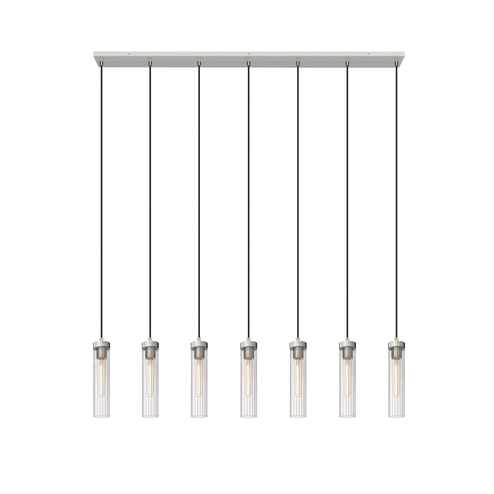 Z-Lite 7 Light Linear Chandelier. Picture 1
