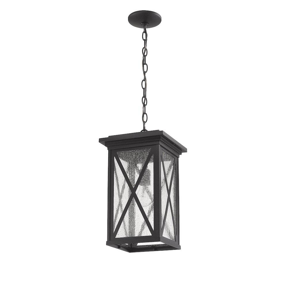 Z-Lite 1 Light Outdoor Chain Mount Ceiling Fixture. Picture 5