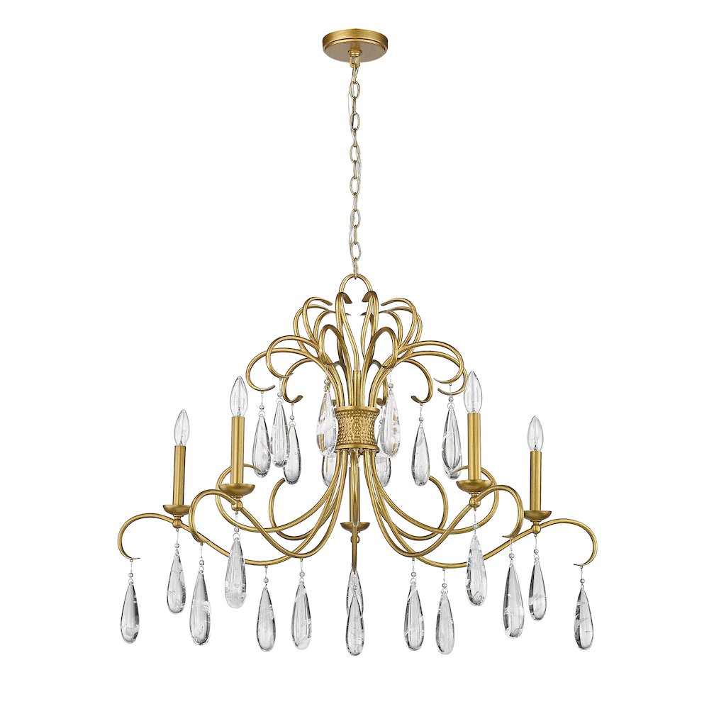 Z-Lite 5 Light Chandelier. Picture 5