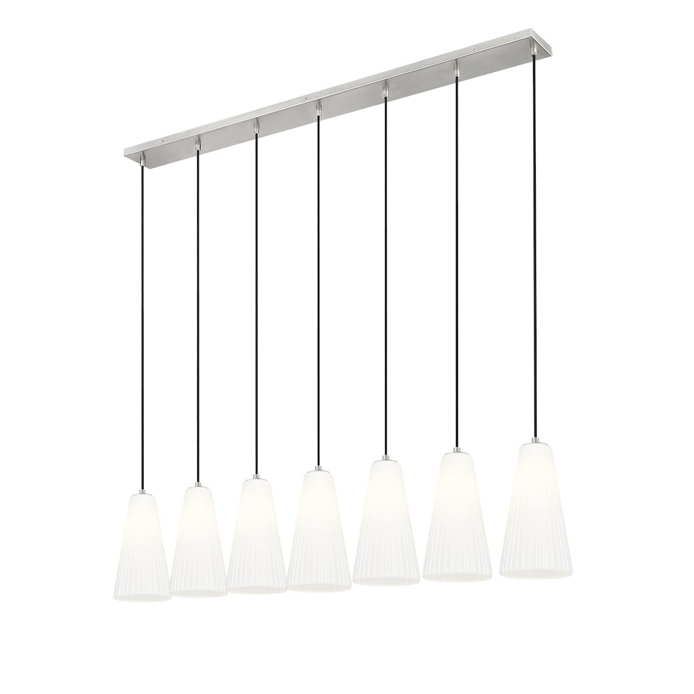 Z-Lite 7 Light Linear Chandelier. Picture 3
