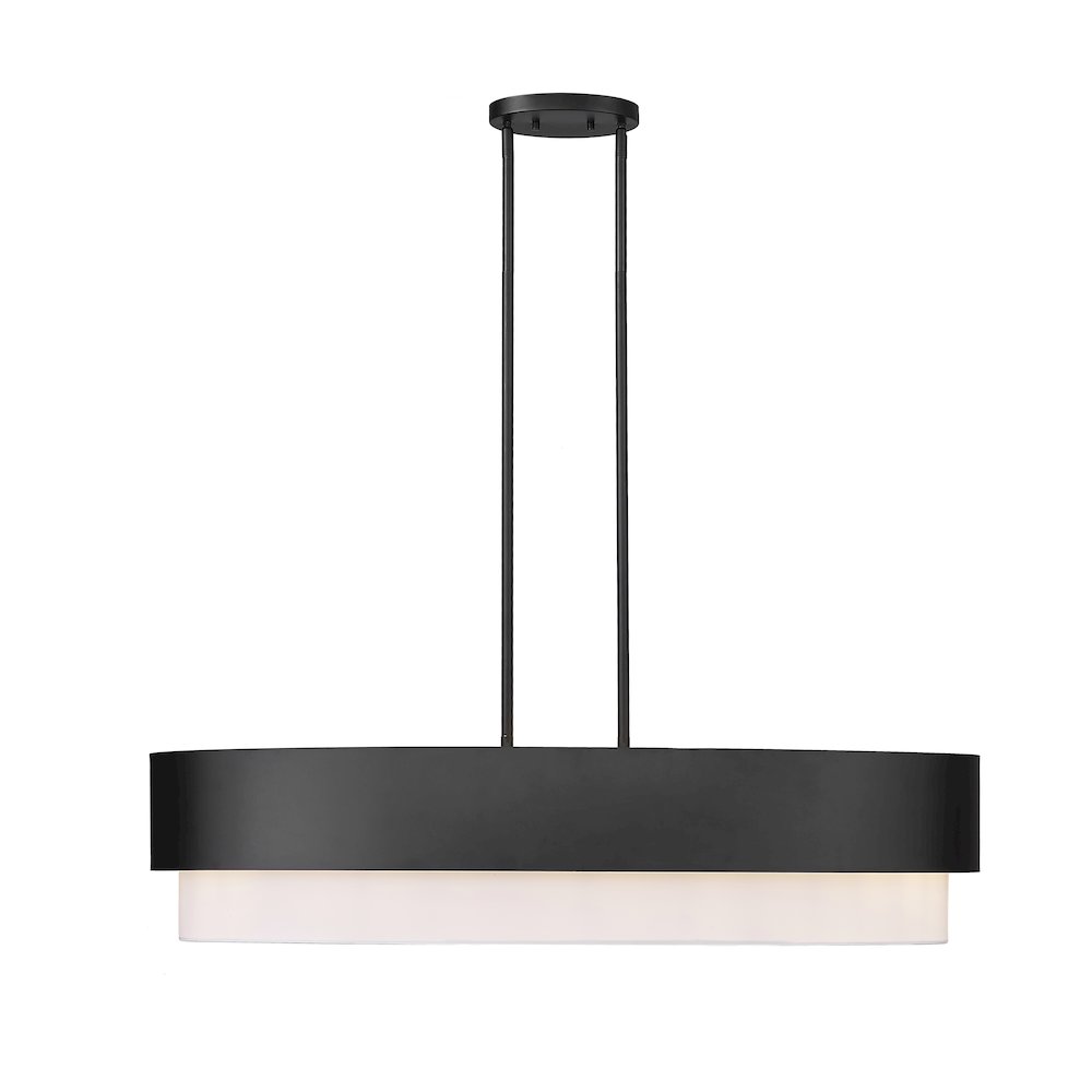 Z-Lite 5 Light Linear Chandelier. Picture 2