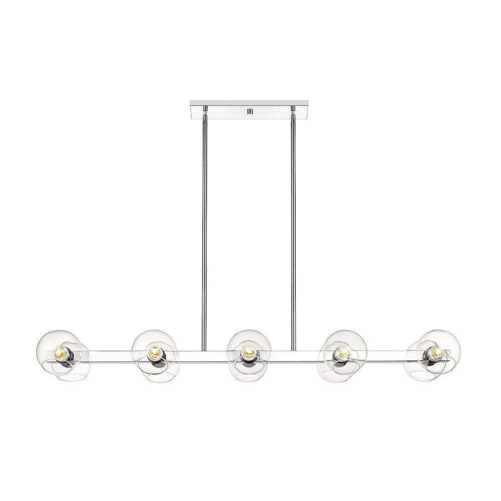 Z-Lite 10 Light Linear Chandelier. Picture 2