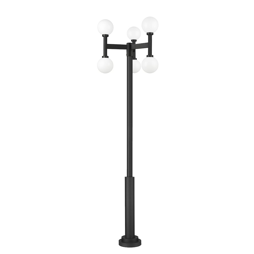 Z-Lite 6 Light Outdoor Post Mount Fixture. Picture 5