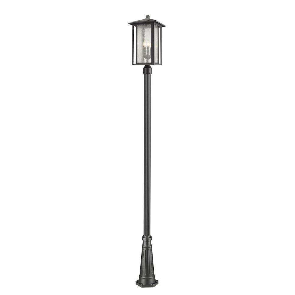 Z-Lite 3 Light Outdoor Post Mounted Fixture. Picture 1