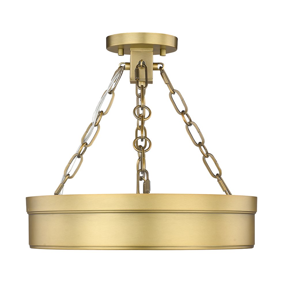 Z-Lite 1 Light Semi Flush Mount. Picture 2