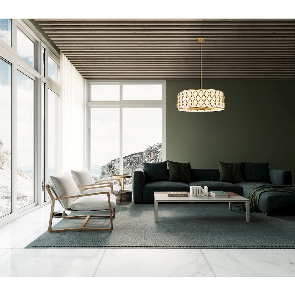 Z-Lite 10 Light Pendant. Picture 7