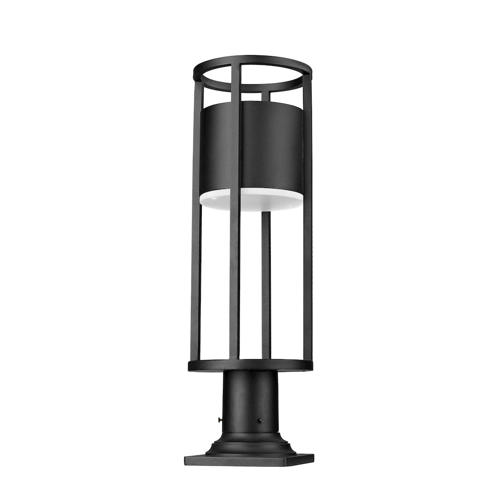 Z-Lite 1 Light Outdoor Pier Mounted Fixture. Picture 5