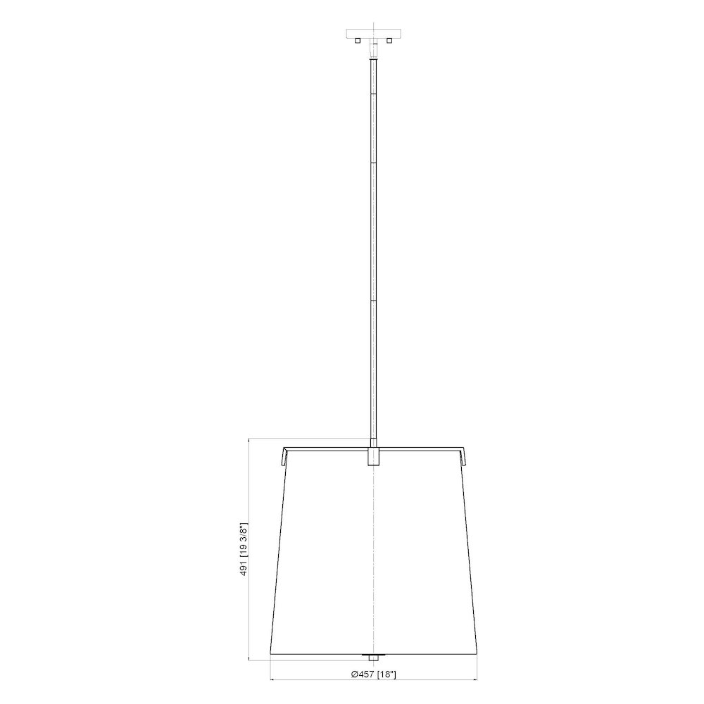 Z-Lite 5 Light Pendant. Picture 8