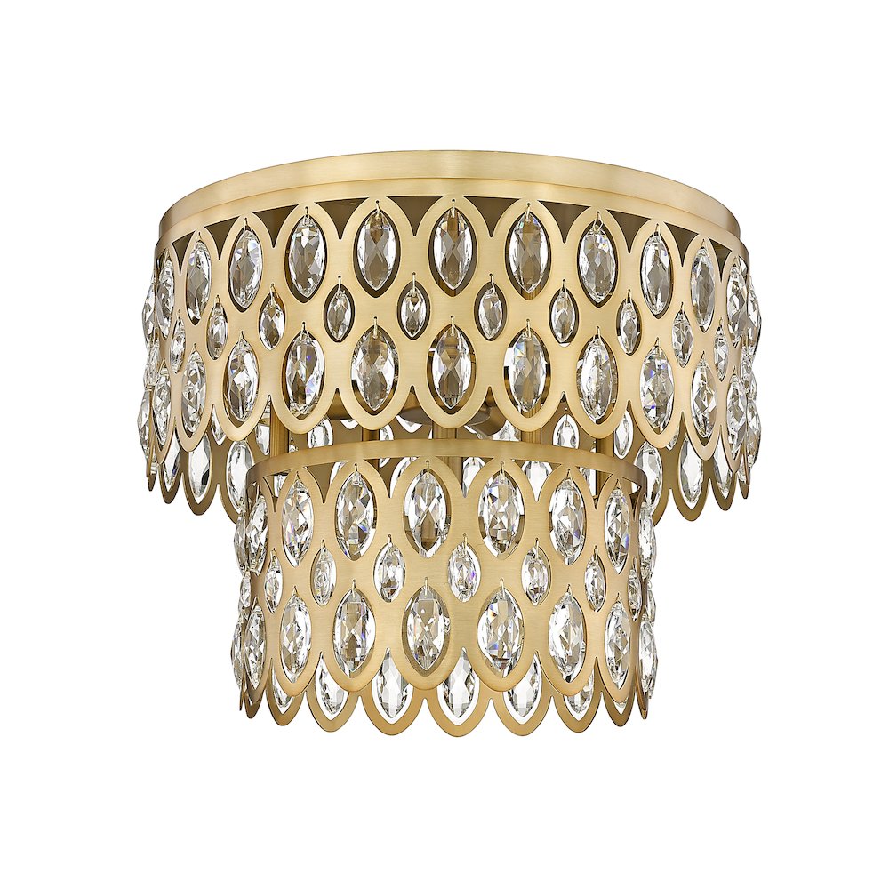 Z-Lite 5 Light Flush Mount. Picture 5
