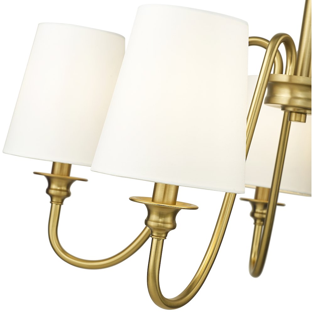 Z-Lite 5 Light Chandelier. Picture 4