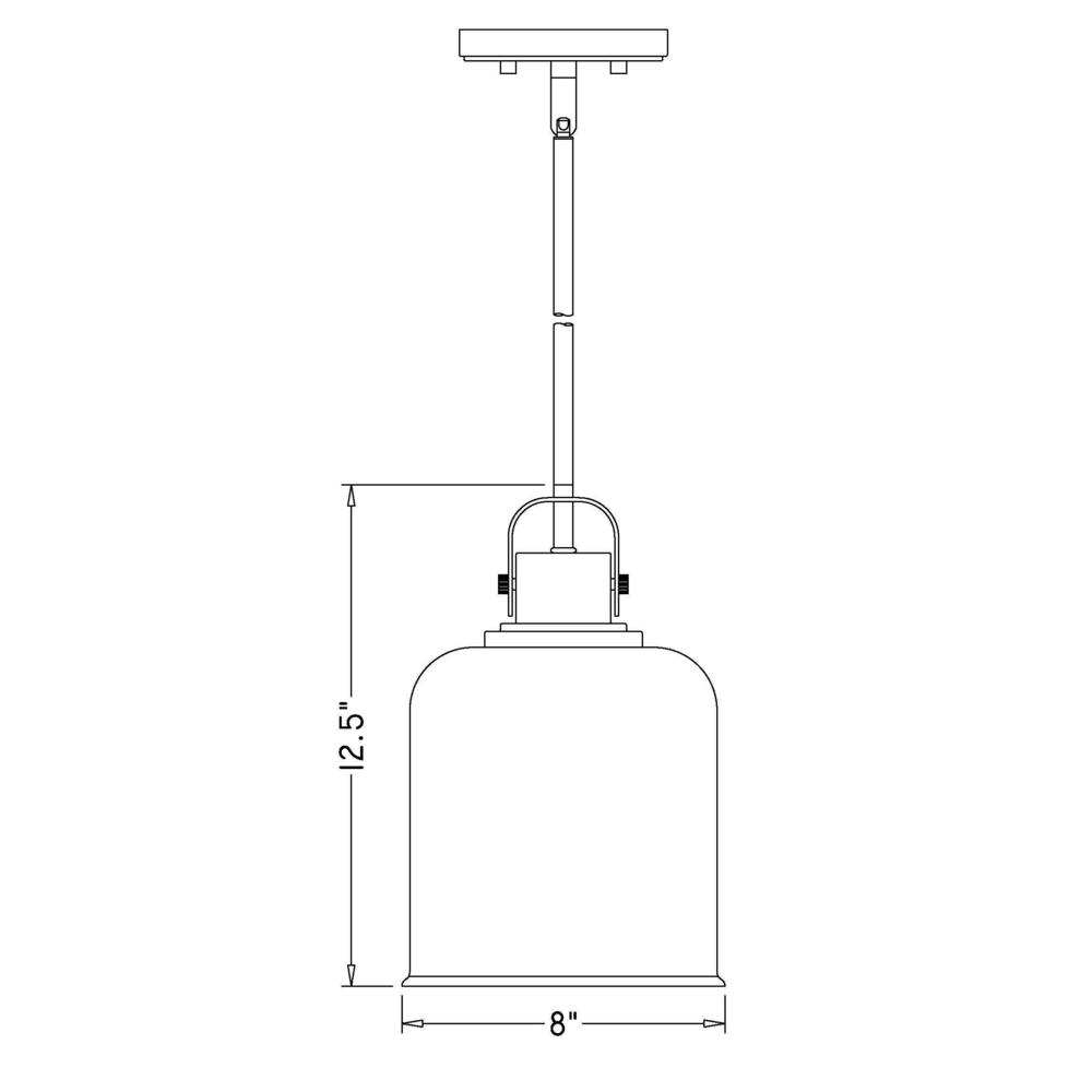 1 Light Pendant. Picture 6