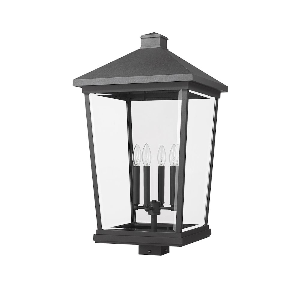Z-Lite 4 Light Outdoor Post Mount Fixture. Picture 5