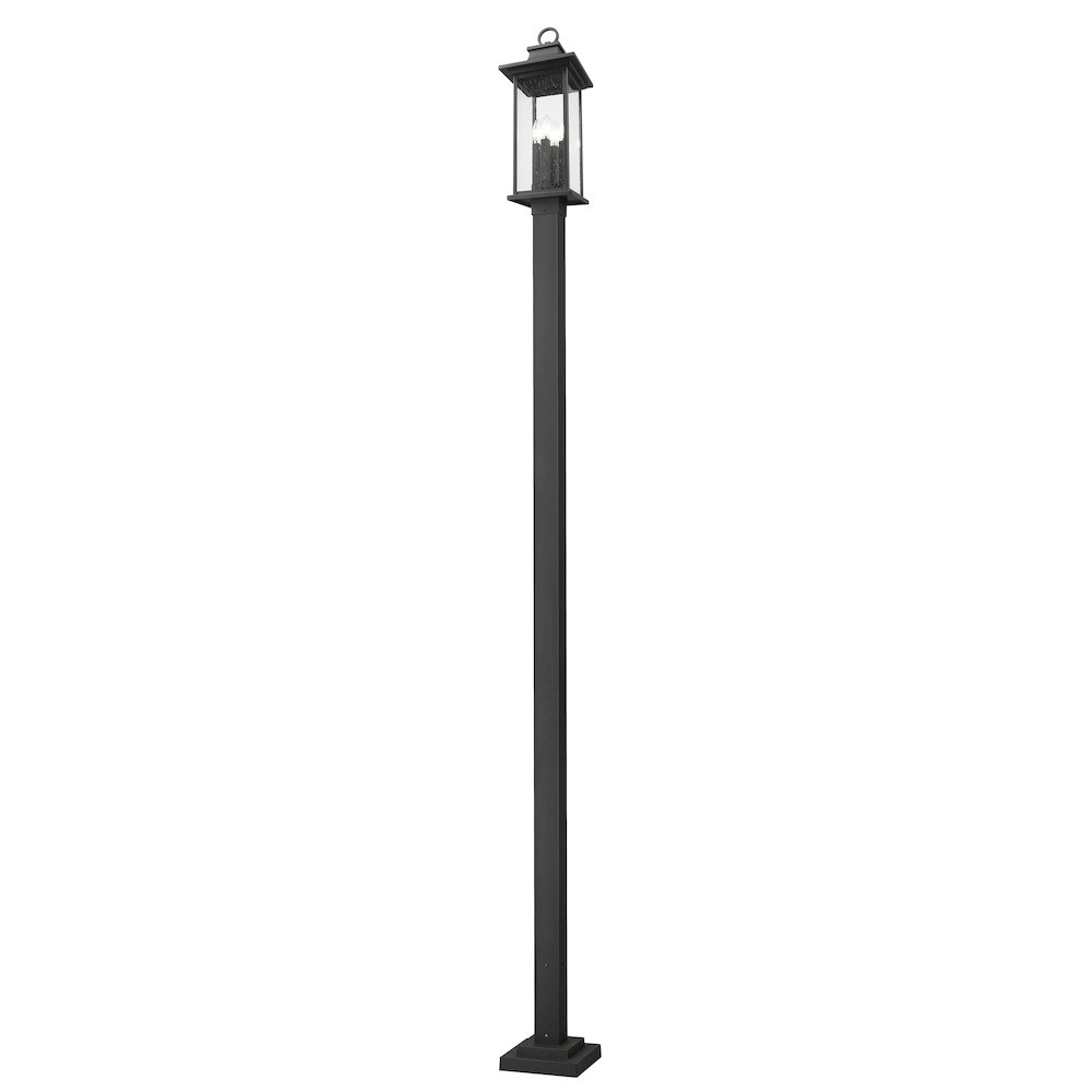 Z-Lite 4 Light Outdoor Post Mounted Fixture. Picture 3