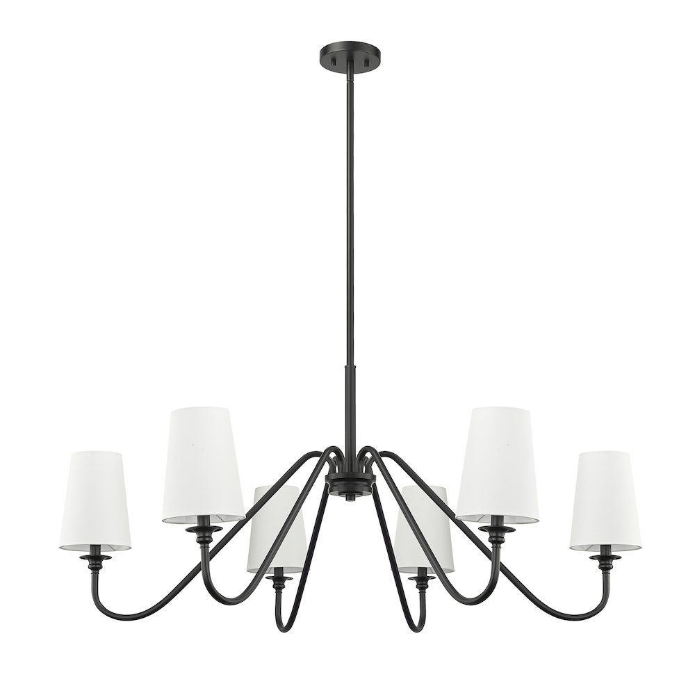 Z-Lite 6 Light Chandelier. Picture 5