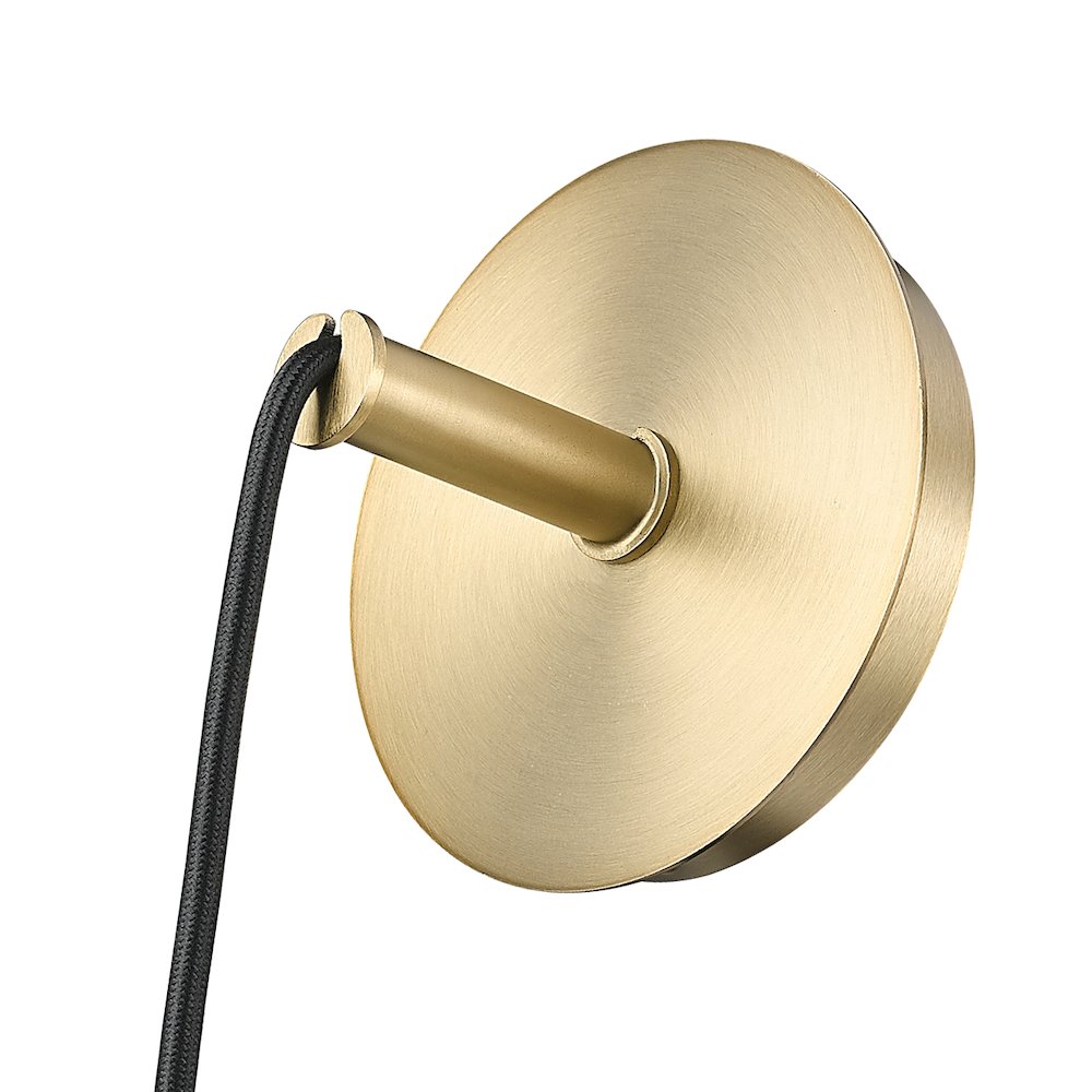 Z-Lite Aimie 1 Light Wall Sconce, Modern Gold. Picture 4