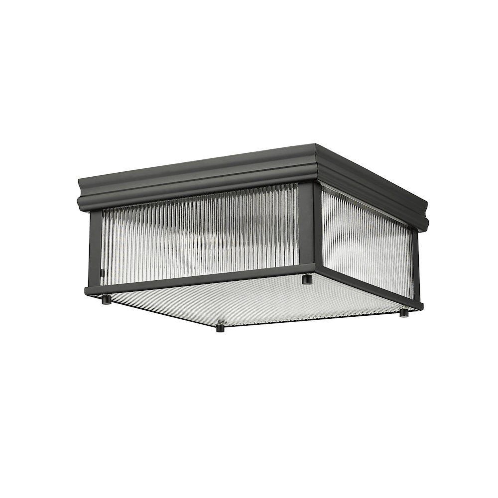 Z-Lite 2 Light Flush Mount. Picture 5
