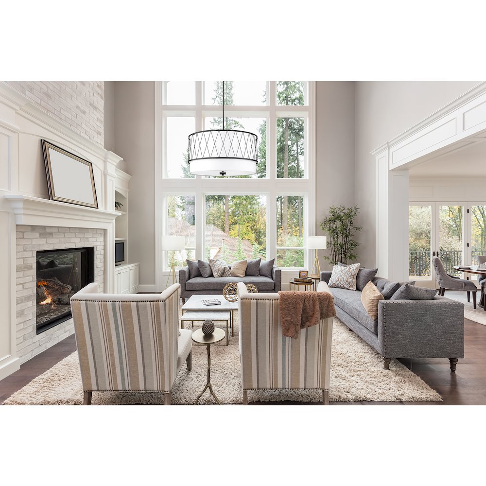 Z-Lite 5 Light Pendant. Picture 7