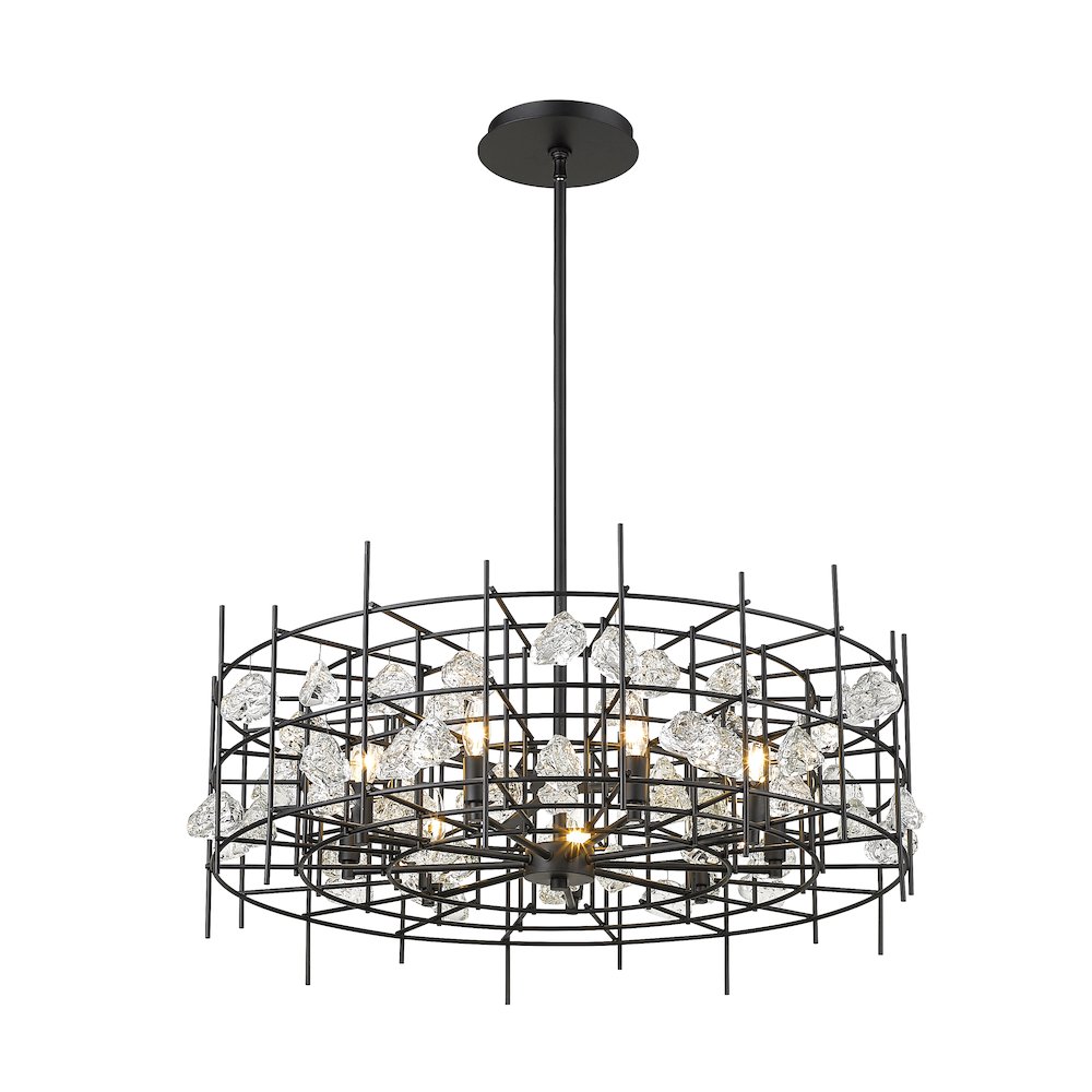 Z-Lite 9 Light Chandelier. Picture 3