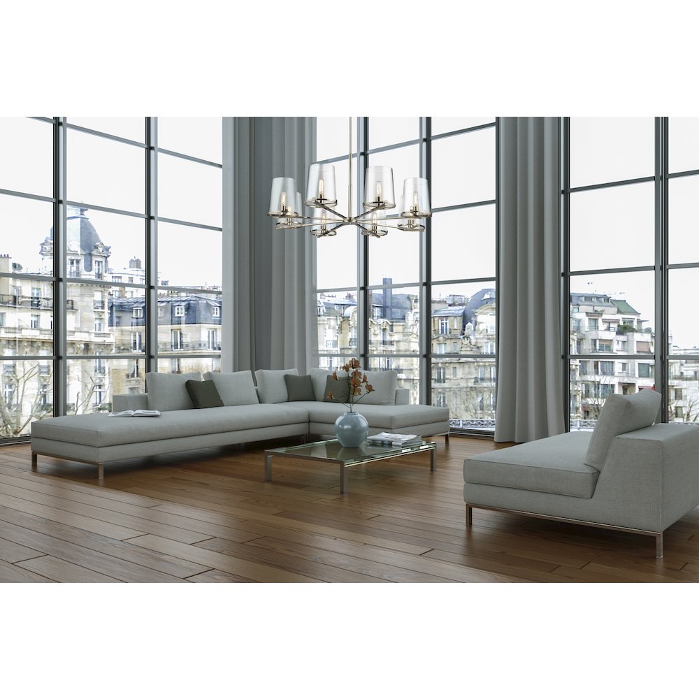 Z-Lite 8 Light Chandelier. Picture 6