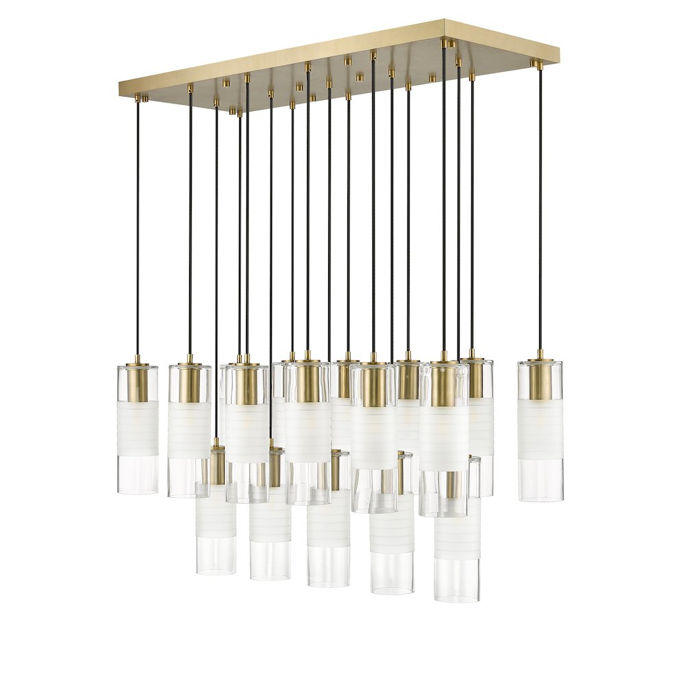 Z-Lite 17 Light Linear Chandelier. Picture 5