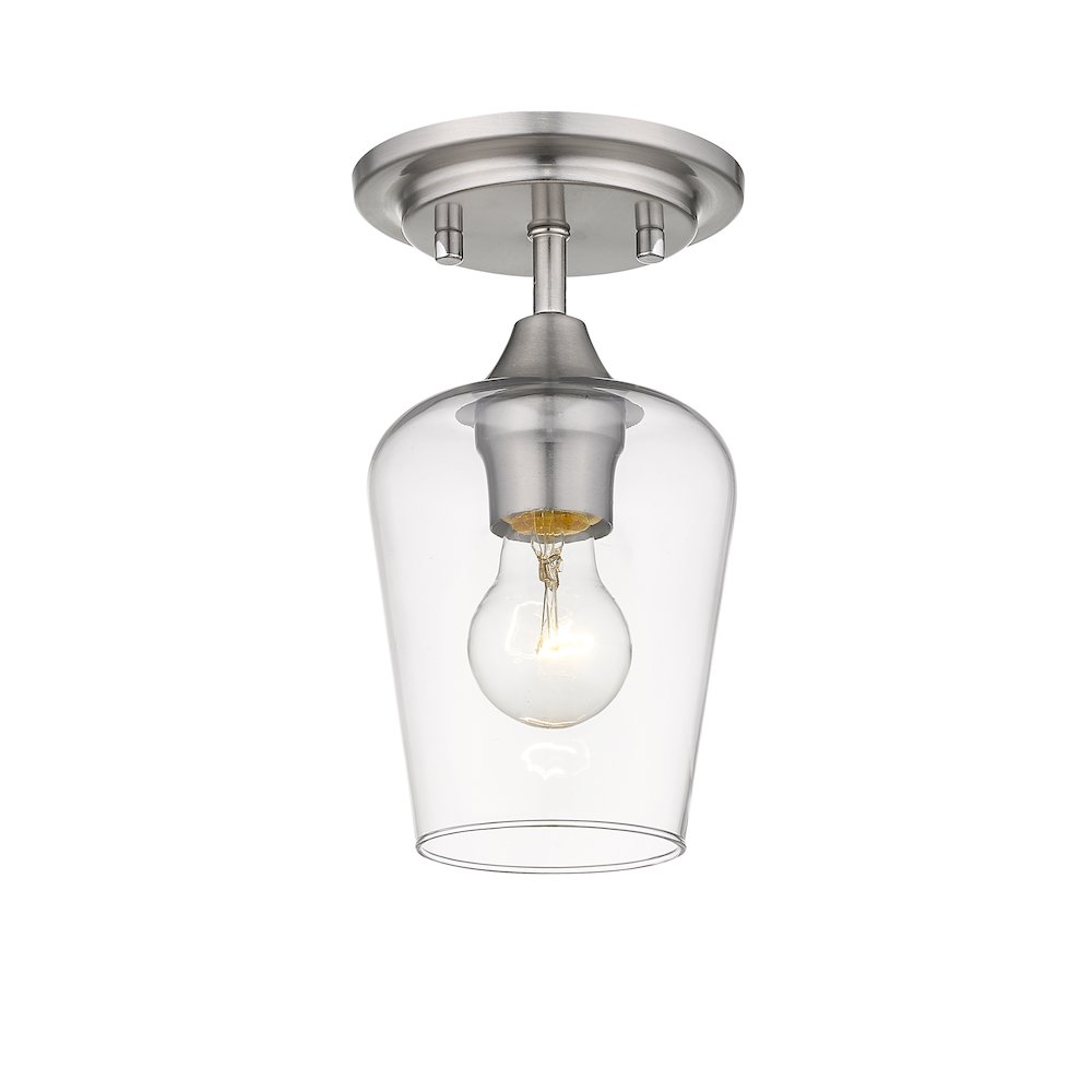 Z-Lite 1 Light Flush Mount. Picture 2