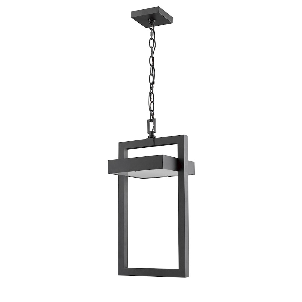 Z-Lite 1 Light Outdoor Chain Mount Ceiling Fixture. Picture 5