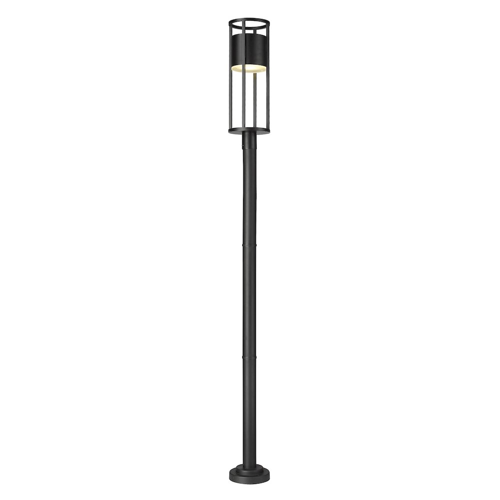 Z-Lite 1 Light Outdoor Post Mounted Fixture. Picture 3