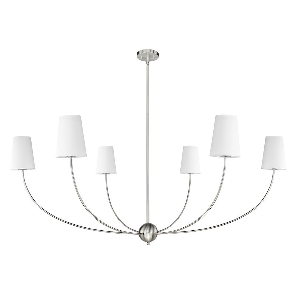 Z-Lite 6 Light Chandelier. Picture 5