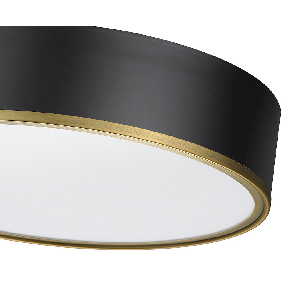 Z-Lite 4 Light Flush Mount. Picture 4