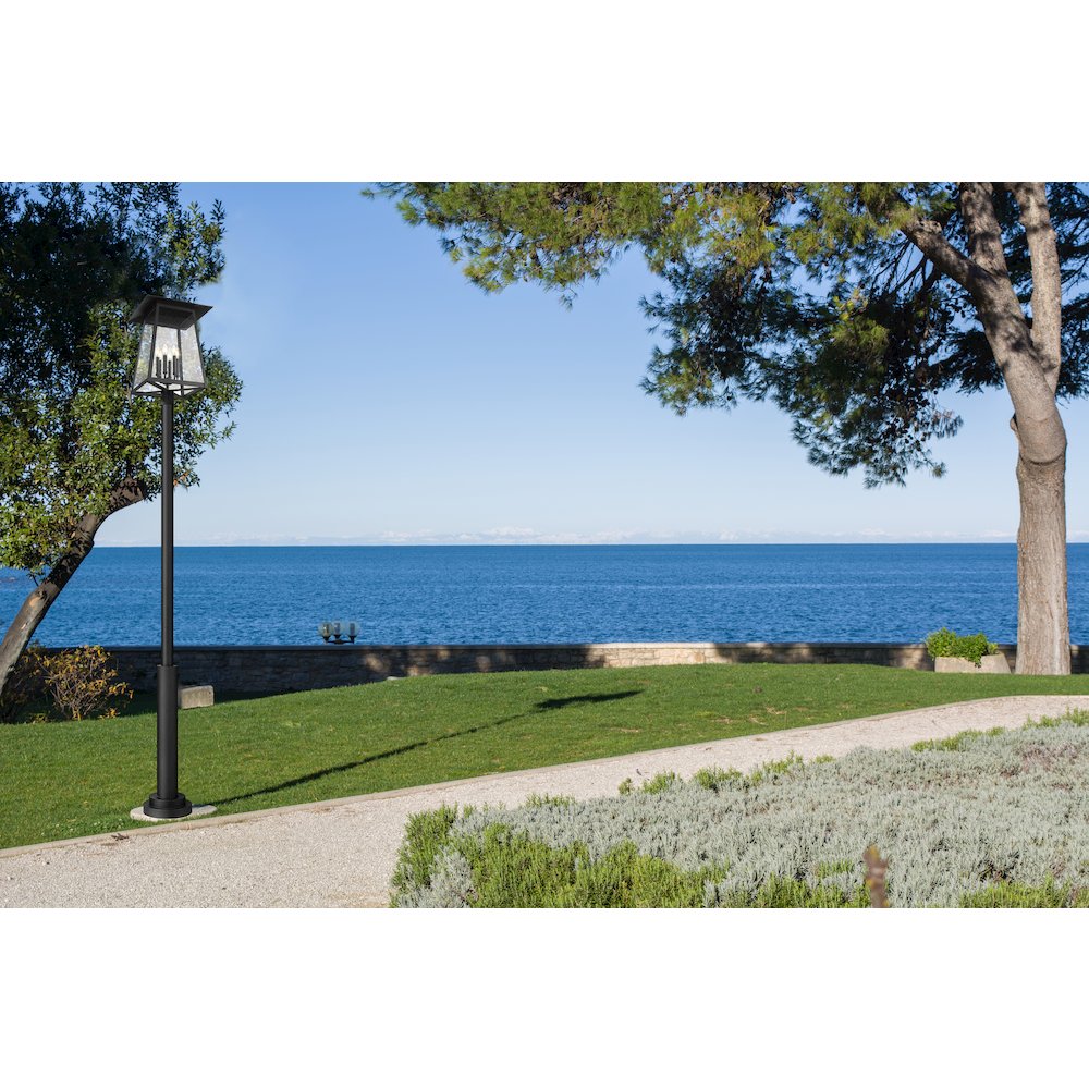 Z-Lite 6 Light Outdoor Post Mounted Fixture. Picture 7