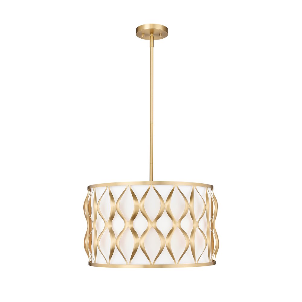 Z-Lite 5 Light Pendant. Picture 1