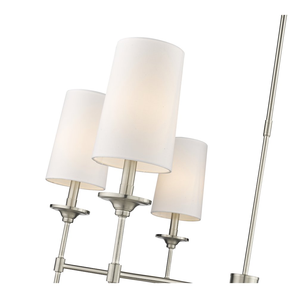 Z-Lite 6 Light Chandelier. Picture 4