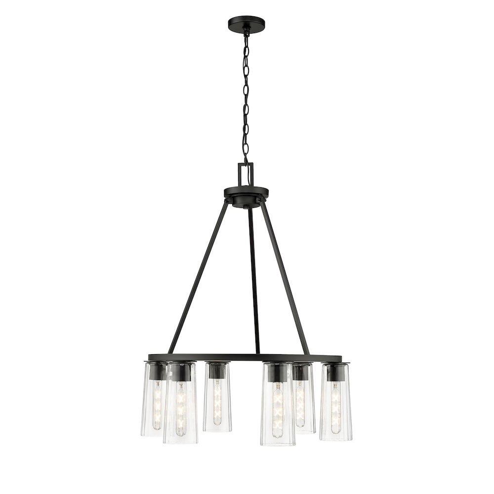 Z-Lite 6 Light Chandelier. Picture 3