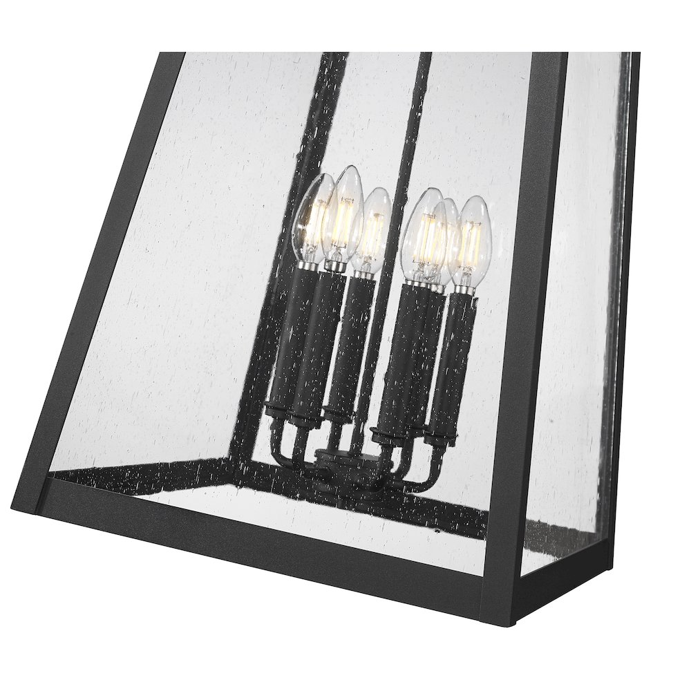 Z-Lite 6 Light Outdoor Chain Mount Ceiling Fixture. Picture 4