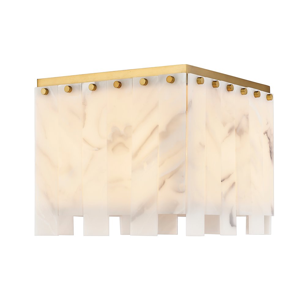 Z-Lite 4 Light Flush Mount. Picture 1