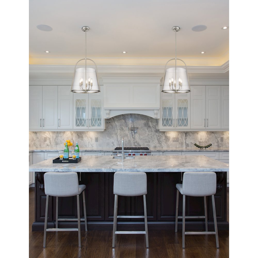 Z-Lite 5 Light Pendant. Picture 7