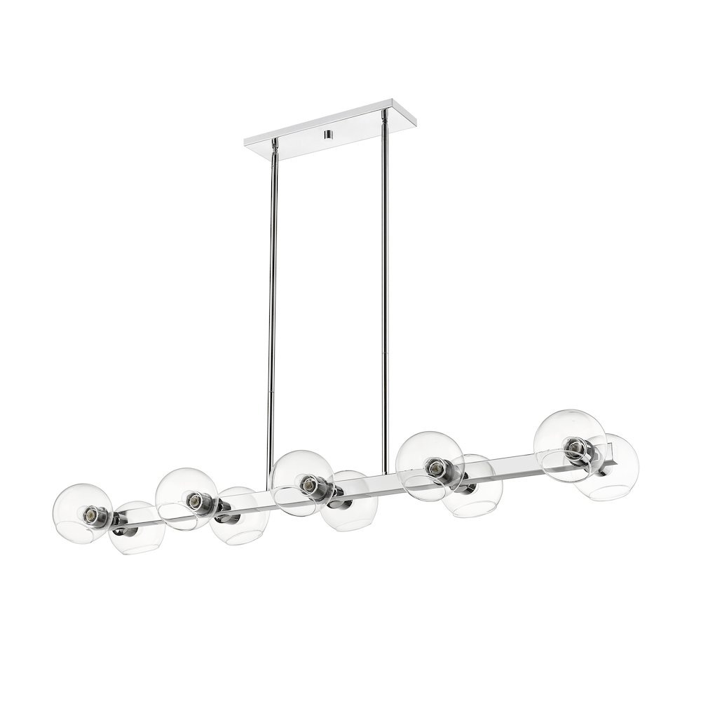 Z-Lite 10 Light Linear Chandelier. Picture 5