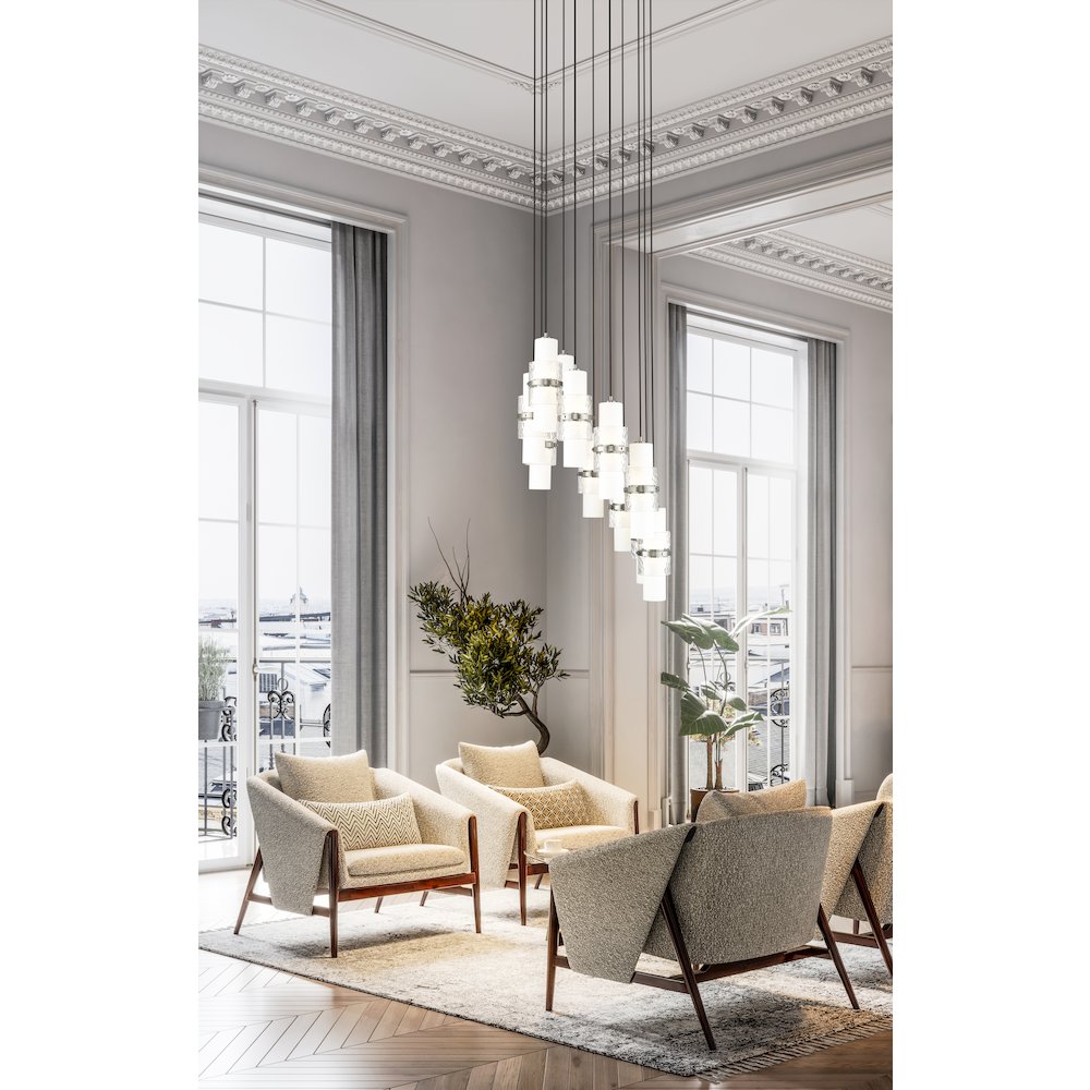 Z-Lite 11 Light Chandelier. Picture 7