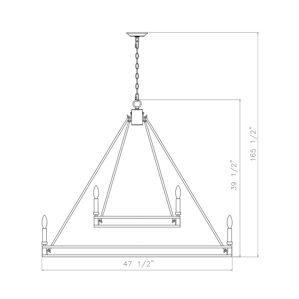 Z-Lite Dennison 18 Light Chandelier in Signature Brass color, Steel frame. Picture 7
