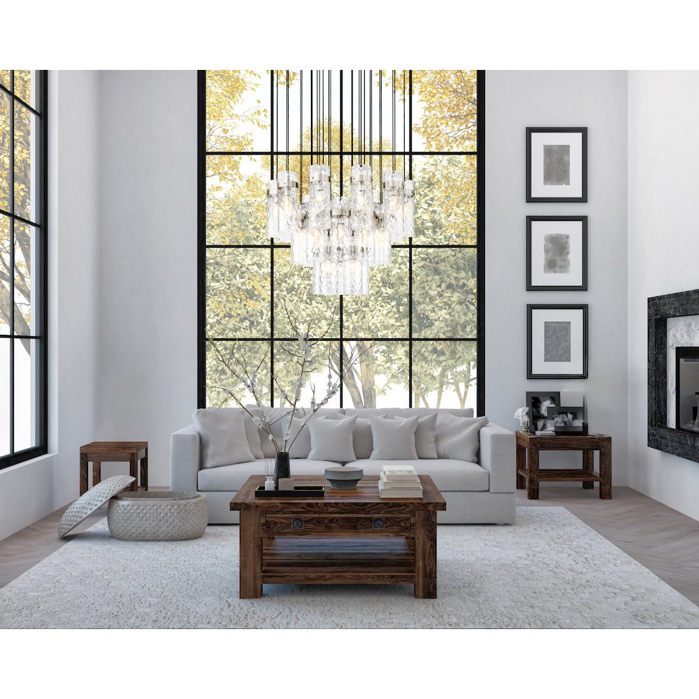 Z-Lite 27 Light Chandelier. Picture 7