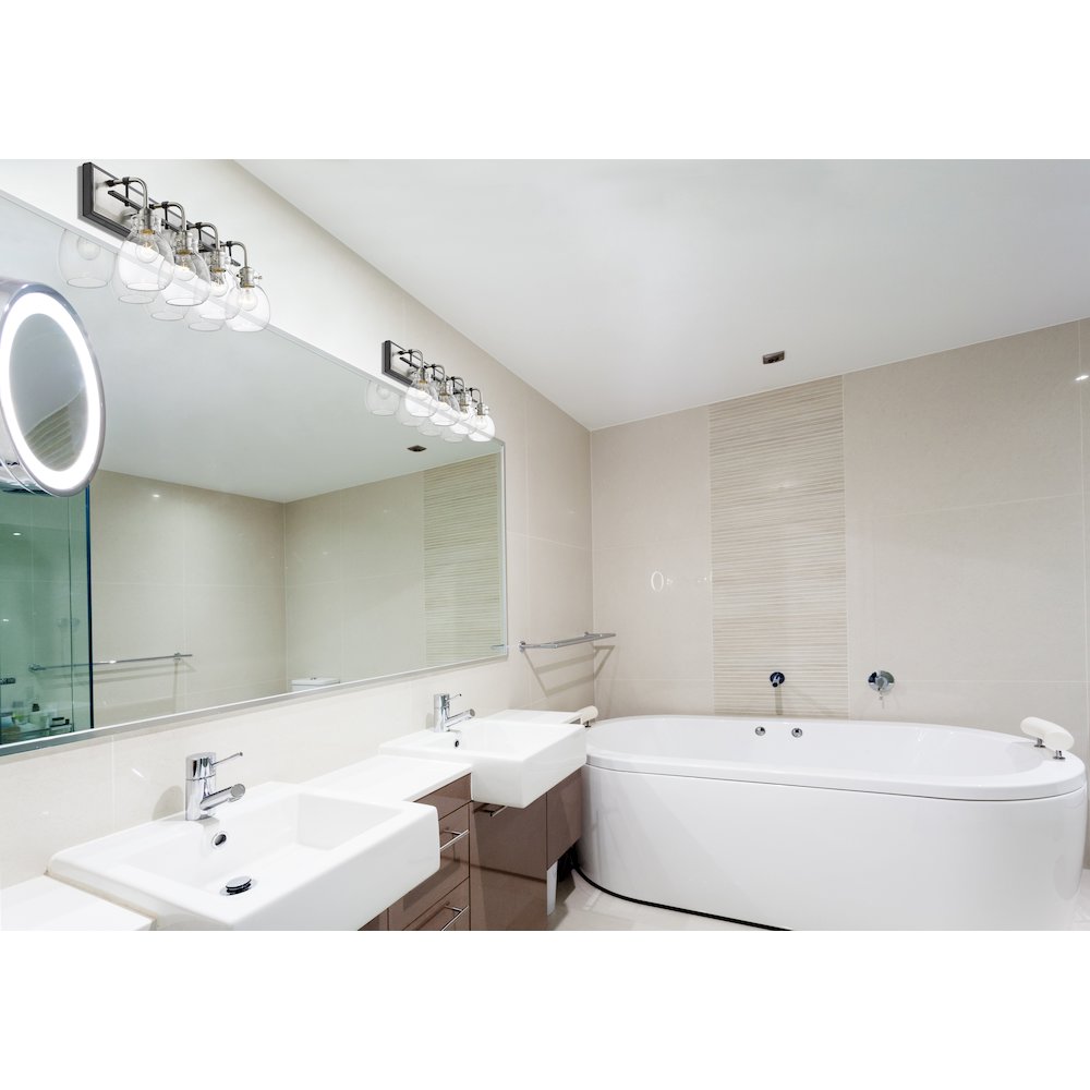 Z-Lite 4 Light Vanity. Picture 6