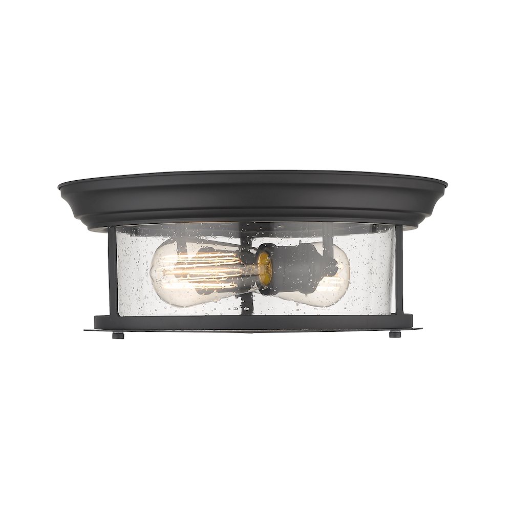 Z-Lite 2 Light Flush Mount. Picture 2